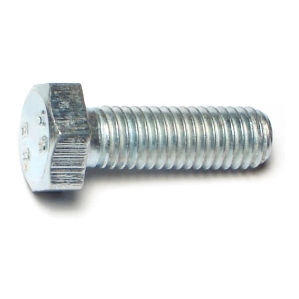 Midwest Fastener Class 8.8, M8-1.25 Hex Head Cap Screw, Zinc Plated Steel, 25 mm L, 50 PK 50444 - main